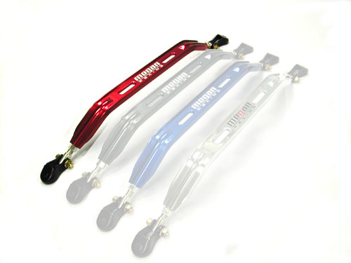 Megan Racing Front Lower Bar for Acura Integra 90-00 / Honda Civic 88-00 - Red - MR-SB-HC88FL-R