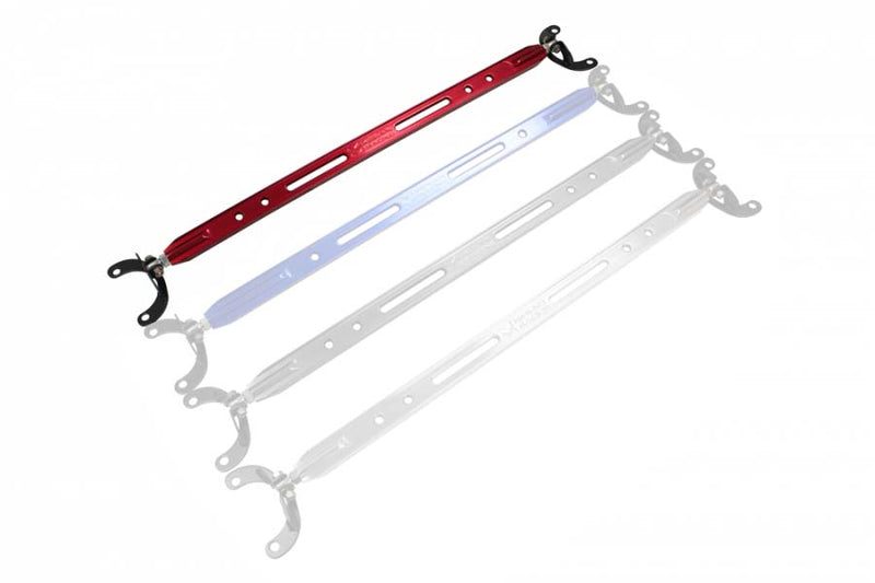 Megan Racing Rear Upper Strut Tower Bar for Acura Integra 90-01 / Honda Civic 88-00 Red - MR-SB-HC88RU-R