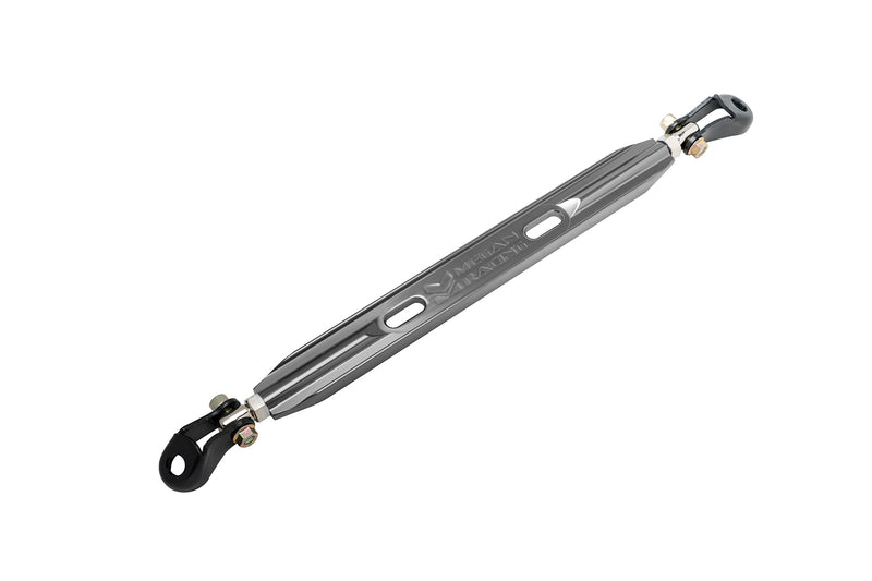 Megan Racing Rear Lower Bar for Honda Civic 96-00 - Gunmetal - MR-SB-HC9600RL-G