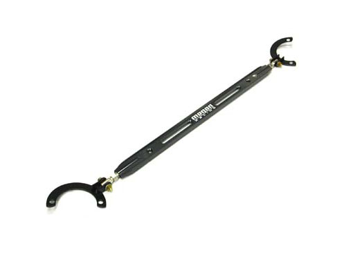 Megan Racing Front Upper Strut Tower Bar for Honda Prelude 92-96 / 97-01 - Gunmetal - MR-SB-HP9201FU-G