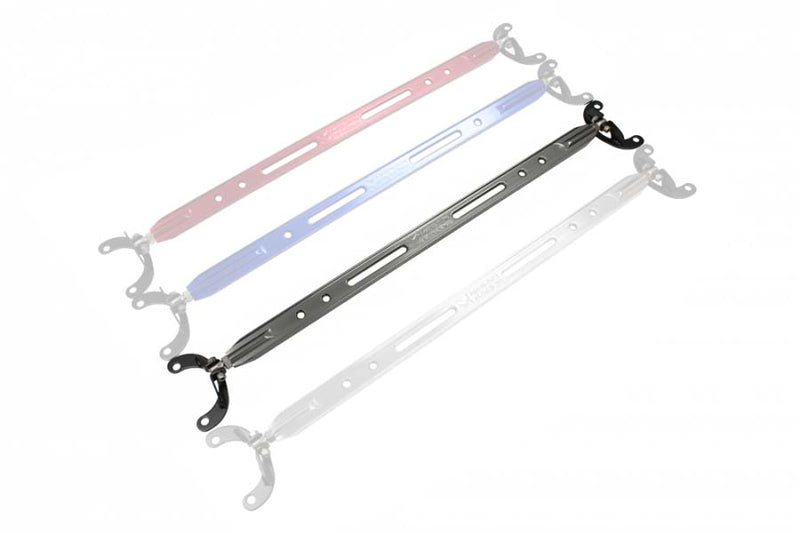 Megan Racing Rear Upper Strut Tower Bar for Honda Prelude 92-99 - Gunmetal - MR-SB-HP9201RU-G