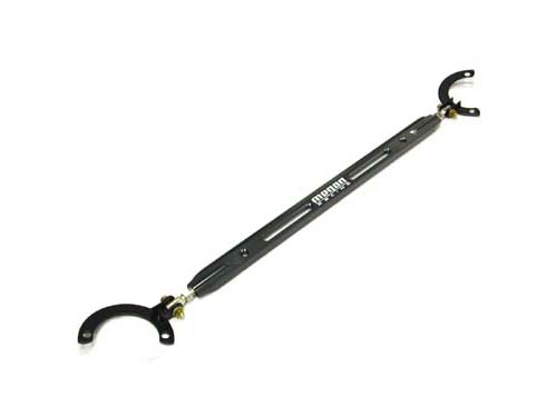Megan Racing Front Upper Strut Tower Bar for Nissan 240SX S13 89-94 / S14 95-98  - Gunmetal - MR-SB-NS13FU-G