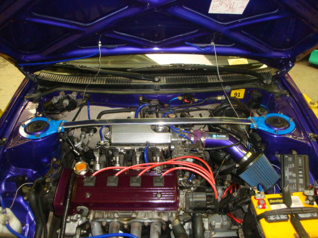 Megan Racing Race-Spec Strut Tower Bars for Toyota Corolla 93-02 Front Upper - MR-SB-TCO93FU-1P