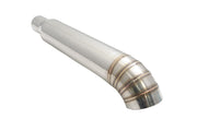 Megan Racing Universal 3" to 4" VIP Exhaust Tips Blast Pipes Style - Single - Turn Down - Stainless Tip - MR-UT-FD-S4