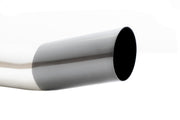 Megan Racing Universal 3" to 4" VIP Exhaust Tips Blast Pipes Style - Single - Angled - Black Chrome Tip - MR-UT-S4-BC-V2