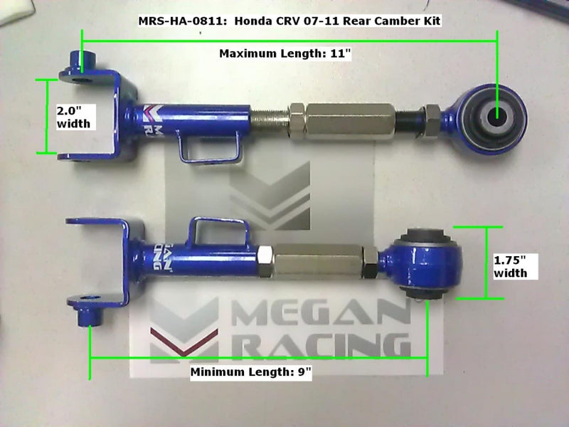Megan Racing Rear Camber Kit for Honda CRV 07-11 - MRS-HA-0811