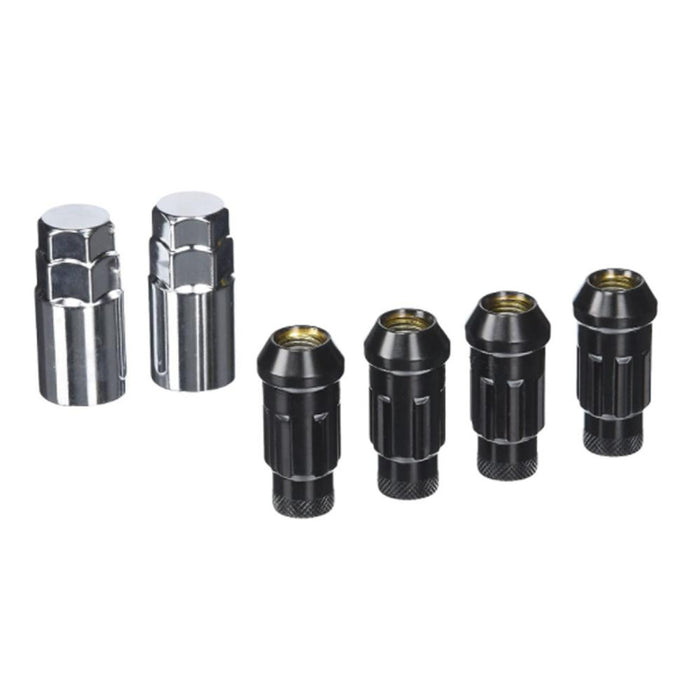 Wheel Mate Muteki SR48 Open End Locking Lug Nut Set of 4 - Purple 12x1.50 48mm