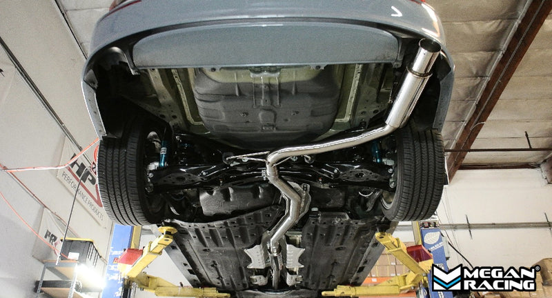 Megan Racing Honda Civic Sedan Sport & SI 2022+ Single Exit Exhaust System (Exc Type-R / Hatchback) - LWT-CBS-HC22-DS