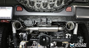 Megan Racing Jeep Wrangler Unlimited (JLU) 18+ ABE Type Exhaust System - LW-ABE-JJLU18