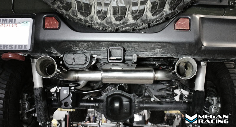 Megan Racing Jeep Wrangler Unlimited (JLU) 18+ ABE Type Exhaust System - LW-ABE-JJLU18