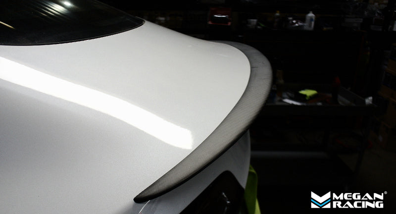 Megan Racing Tesla Model 3 2017+ Carbon OE-Type Rear Spoiler - MRC-EXT-TSL317