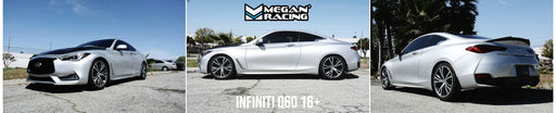 Megan Racing Infiniti Q50 14+ / Q60 16+ (RWD, Fork Type Front Strut Only) EZII Series Coilover - MR-CDK-IQ50-FK-EZII