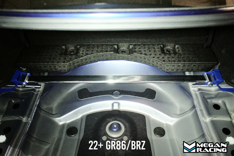 Megan Racing Toyota GR86 / Subaru BRZ 2022+ V2 (Concealed) Rear Upper Strut Bar - MR-SB-SI15RU-1P-V2