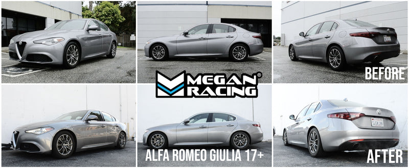 Megan Racing Alfa Romeo Giulia 17+ (EXC Quadrifoglio) Lowering Springs - MR-LS-ARG17