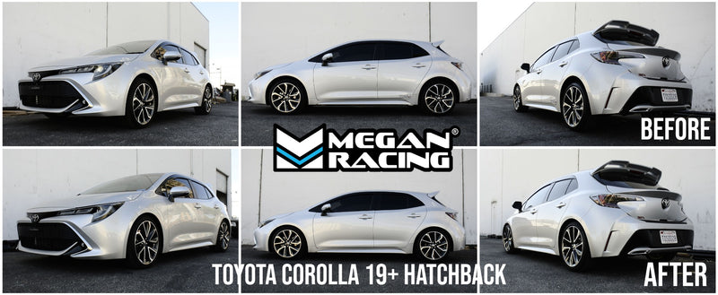 Megan Racing Toyota Corolla 19+ Hatchback Lowering Springs (EXC Sedan) - MR-LS-TCO19H