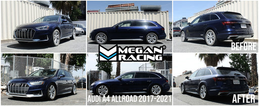 Megan Racing Audi A4/A5 17-21 (48mm Front Strut, INCL Allroad) EU Series Coilover - MR-CDK-AA517-48-EU