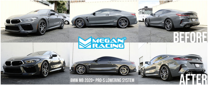 Megan Racing BMW M8 2020+ (F92 / F93) Pro-S Adjustable Lowering Spring System - MR-HLK-BF90M5