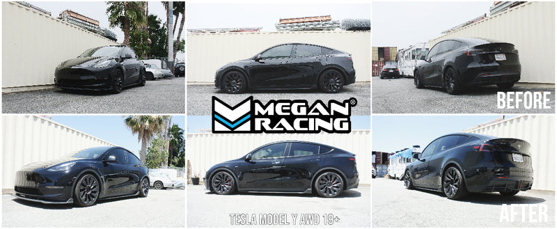 Megan Racing Tesla Model Y 19+ AWD Lowering Springs - MR-LS-TSLY19X