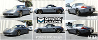 Megan Racing Porsche Boxster 986 97-04 Euro II Series Coilover Kit - MR-CDK-P986