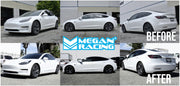 Megan Racing Tesla Model 3 AWD 17+ (EXC RWD) Lowering Springs - MR-LS-TSL317X