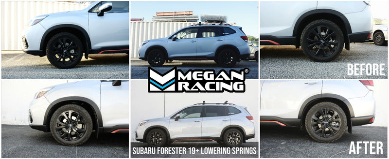 Megan Racing Subaru Forester 19+ Lowering Springs (Exc Wilderness) - MR-LS-SF19