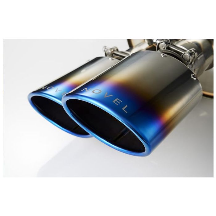 NOVEL Racing Japan Titanium Burnt Exhaust Tip NOV-UNI-001