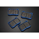 NOVEL Racing Japan Brake Pads Set Front and Rear for Lexus RC-F GS-F