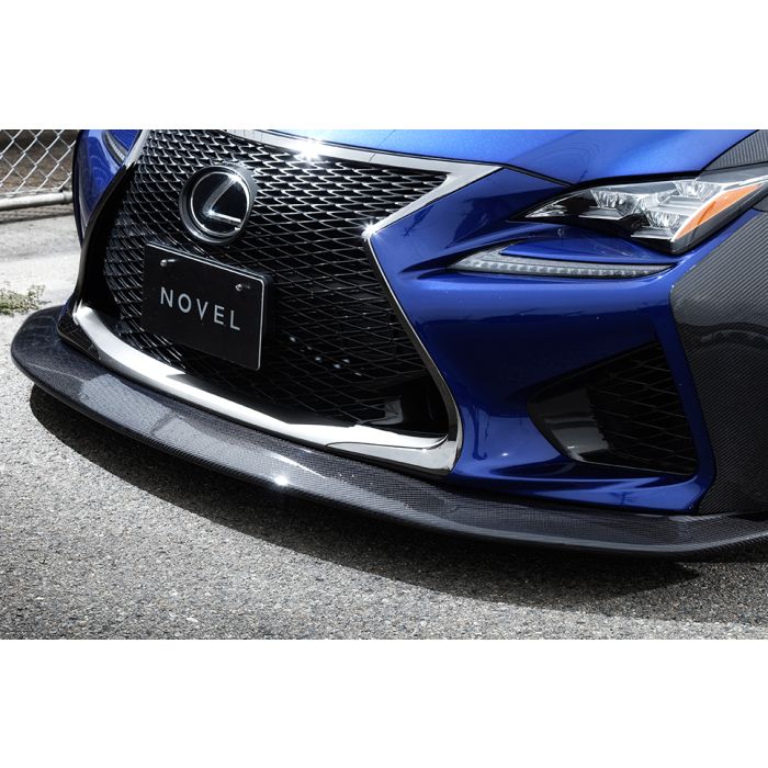 NOVEL Racing Japan Carbon Fiber CFRP Widebody Front Splitter for Lexus RC-F - NOV-RCF-018-01