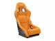 NRG FRP Bucket Seat PRISMA Edition W/ Pearlized Back Tan Alcantara - Medium