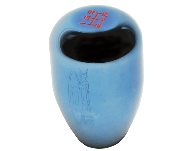 BLOX Racing Limited Series 6-Speed Billet Shift Knob - Electric Blue 12x1.25mm