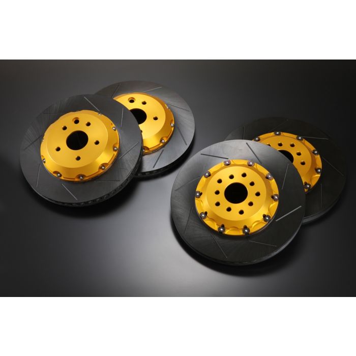 NOVEL Racing Japan 2 Piece Brake Rotors for Lexus RC F / GS F (Front and Rear Set 4 Pieces)