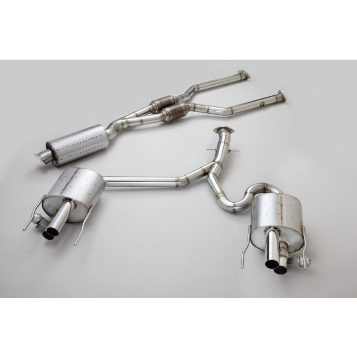 NOVEL Racing Japan Valved Catback Exhaust for Lexus GS F (Center Pipe + Rear Muffler)
