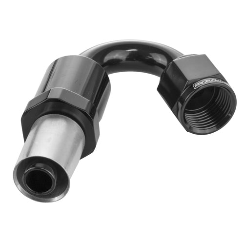 Turbosmart 8mm / 5/16in Hose End to -6AN ORB Male Straight - Black