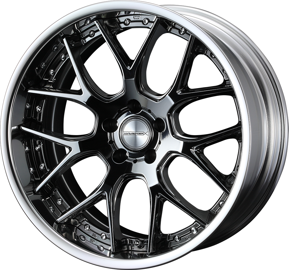 Maverick 1307M 2-piece forged JDM wheel by Weds
