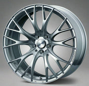 Wedssport SA-20R Silver alloy wheel with 'VI-SILVER' branding on a white background