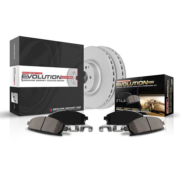 Power Stop 10-17 Lexus LS460 Front & Rear Z17 Evolution Geomet Coated Brake Kit