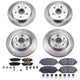 Power Stop 10-17 Lexus LS460 Front & Rear Z23 Evolution Brake Kit