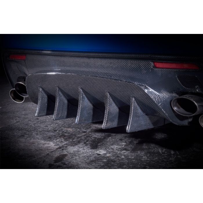 NOVEL Racing Japan Carbon Fiber Rear Diffuser for Lexus RC-F (CFRP) Replacement Fins Set