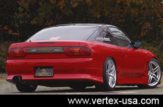 Vertex Rear Bumper for 1989-1994 Nissan RS13 180SX/240SX