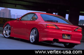 Vertex Rear Bumper for 1999-2002 Nissan S15 Silvia