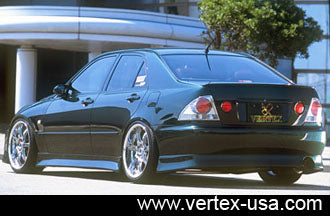 Vertex Rear Lip for 2001-2005 Toyota XE10 Altezza/Lexus IS