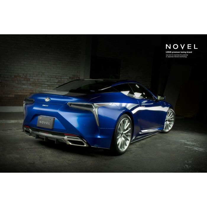 NOVEL Racing Japan Carbon Fiber Rear Under Spoiler for Lexus LC500 (CFRP/FRP)