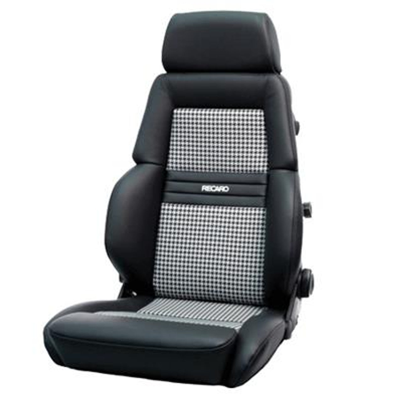 Recaro Expert M Seat - Black Leather/Pepita