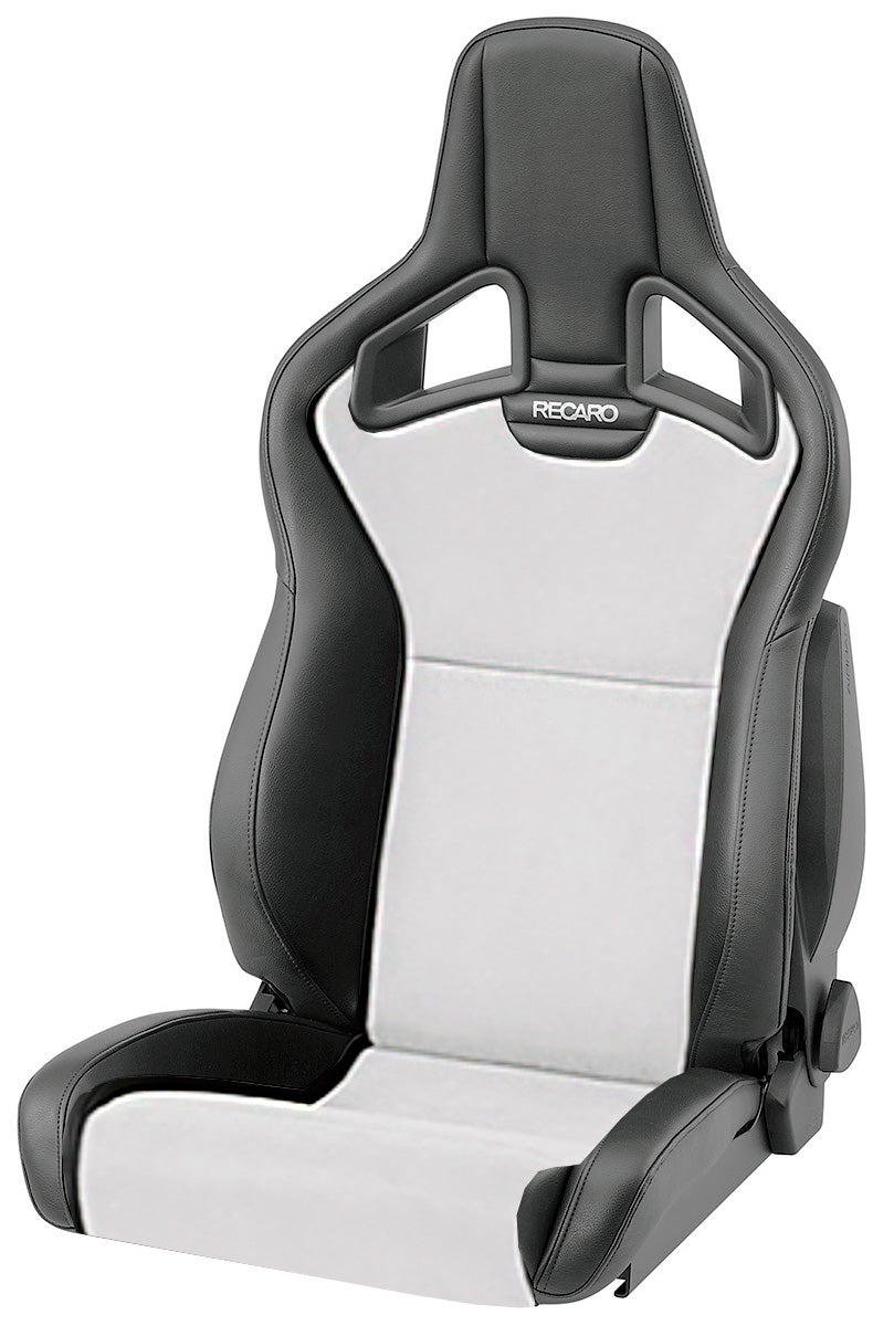 Recaro Sportster CS Passenger Seat - Black Vinyl/Black Suede