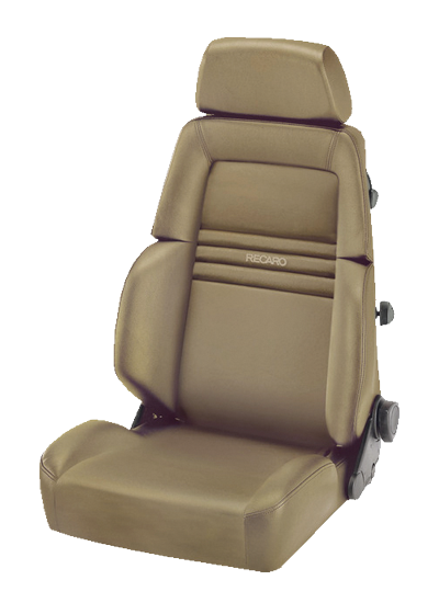 Recaro Expert M Seat - Beige Leather/Beige Leather