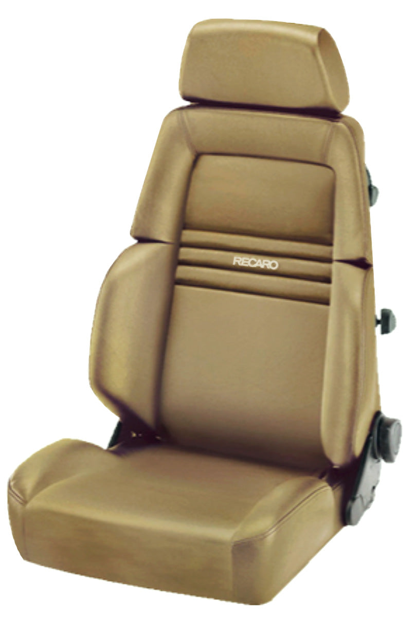 Recaro Expert M Seat - Beige Leather/Beige Leather