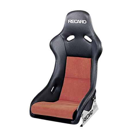 Recaro Pole Position ABE Seat - Ambla Leather/Red Suede