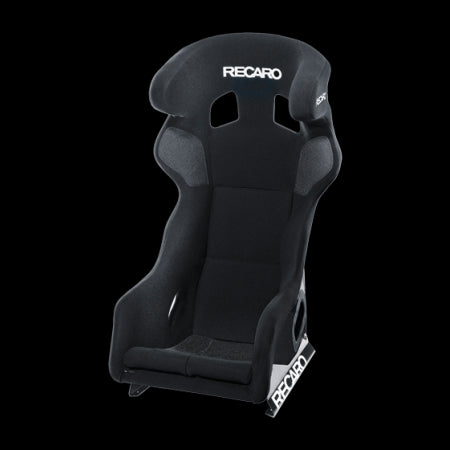 Recaro Pro Racer XL ORV Display Seat (Race Shell) - Black Vinyl w/Steel Side Mount & Black Base