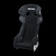 Recaro Pro Racer XL ORV Display Seat (Race Shell) - Black Vinyl w/Steel Side Mount & Black Base