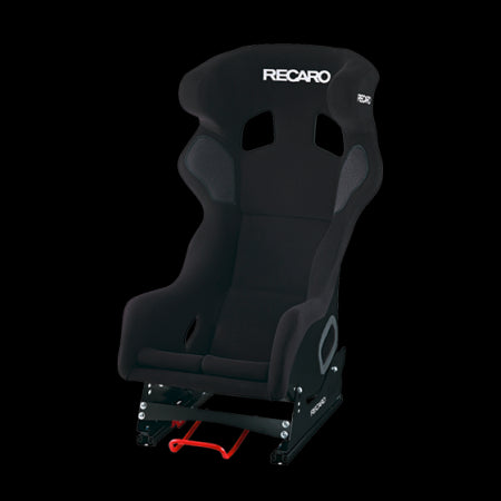 Recaro Pro Racer XL ORV Display Seat (Race Shell) - Black Vinyl w/Steel Side Mount & Black Base